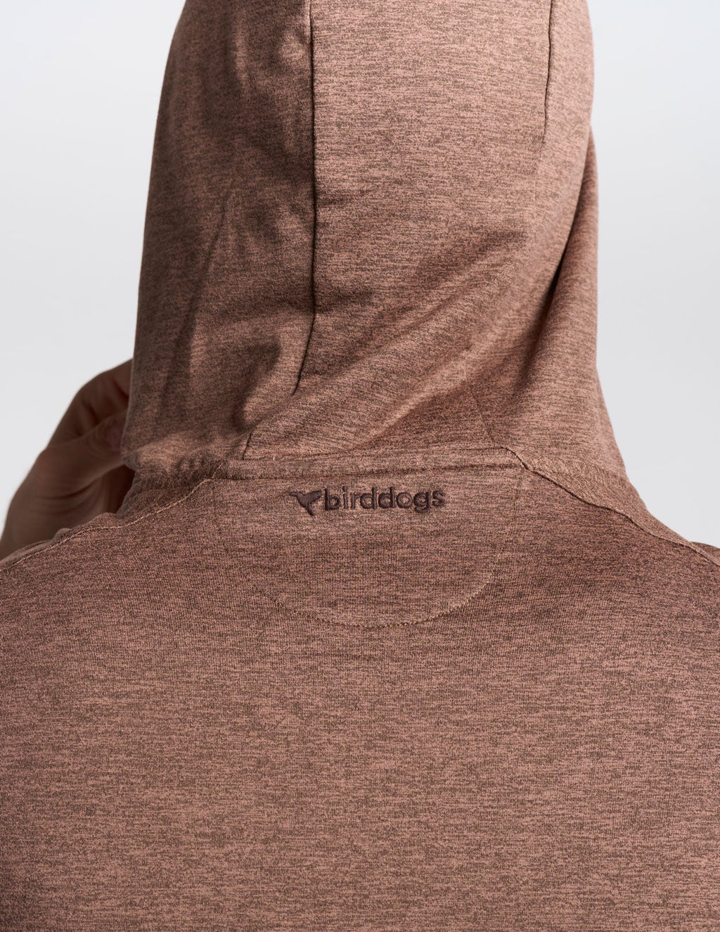 SuperSoft Hoodie - Brown Heather (The Clubhouse Coffee)