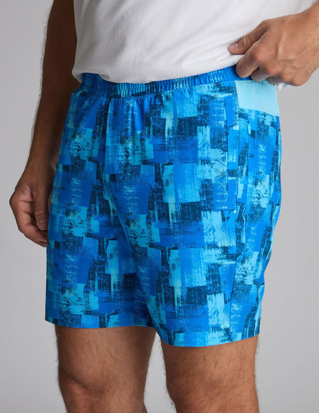 Gym Shorts - Blue-casso (The Deep Thoughts)